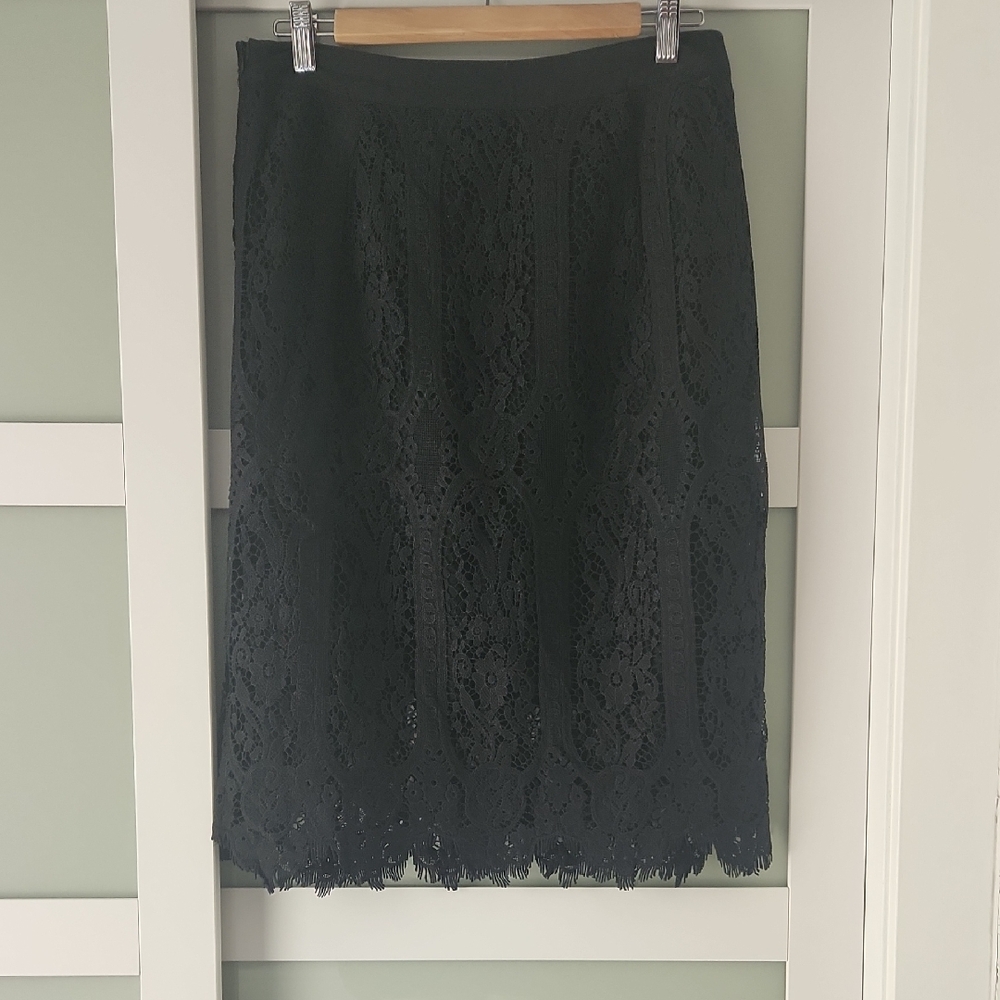 Sunday in Brooklyn Black Knee-length Pencil Skirt